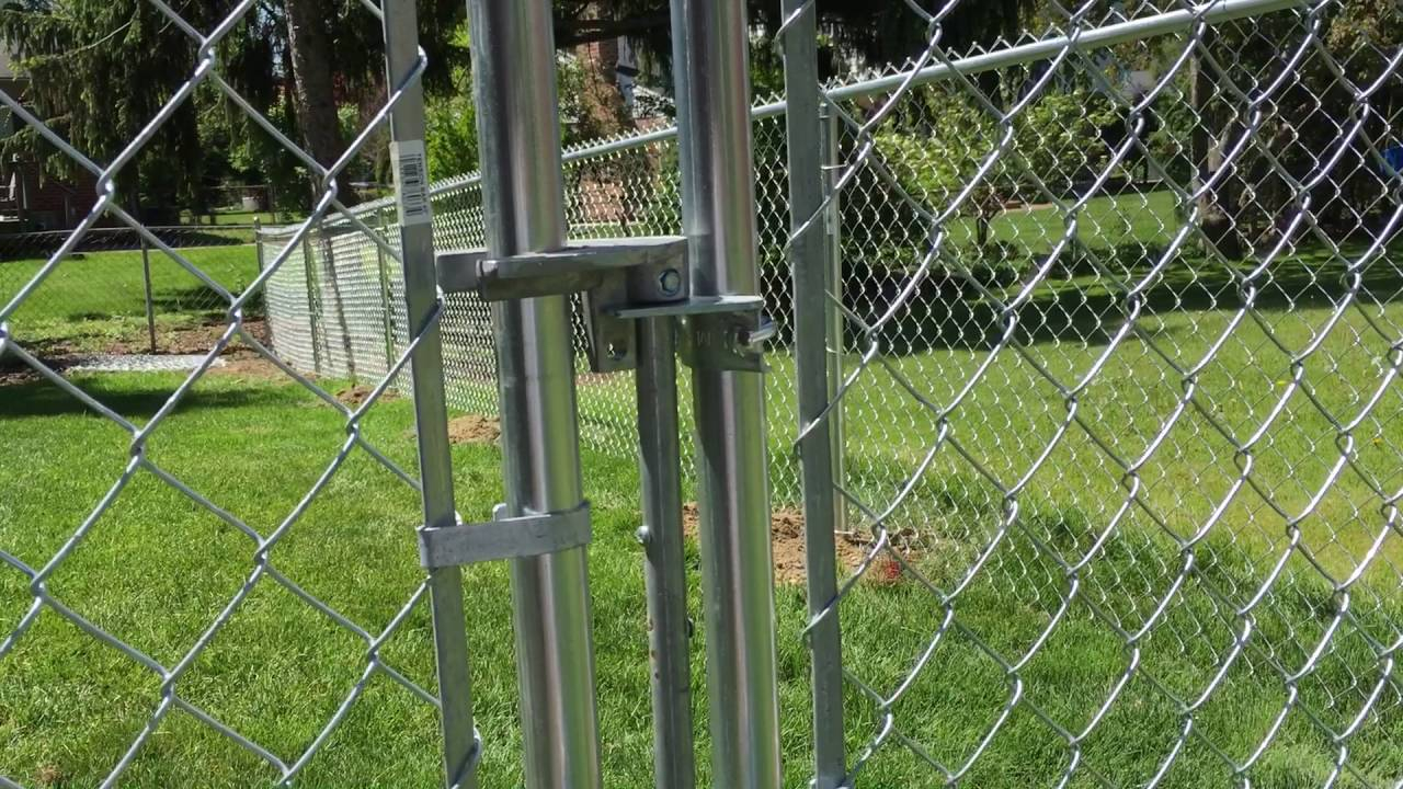 Chain Link Fence Gate Custom Chain Link Fence Gates Gate Churlco within sizing 1280 X 720