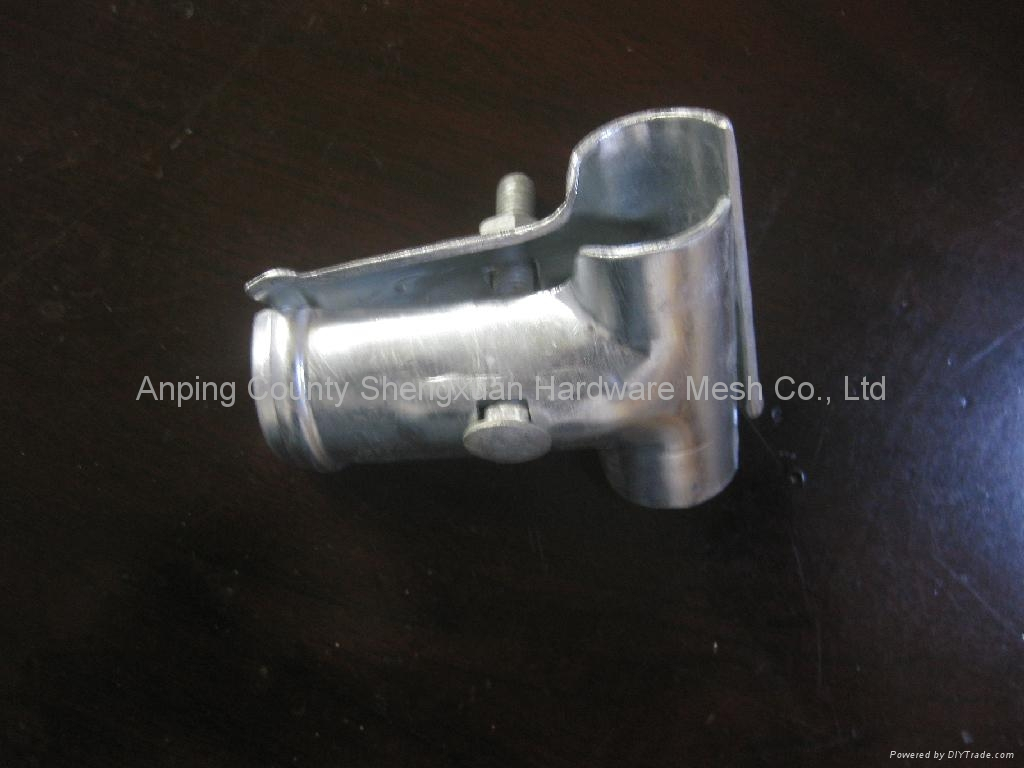 Chain Link Fence Postpipe Clamps Fixed Tees Sx 011 Shengxuan regarding dimensions 1024 X 768