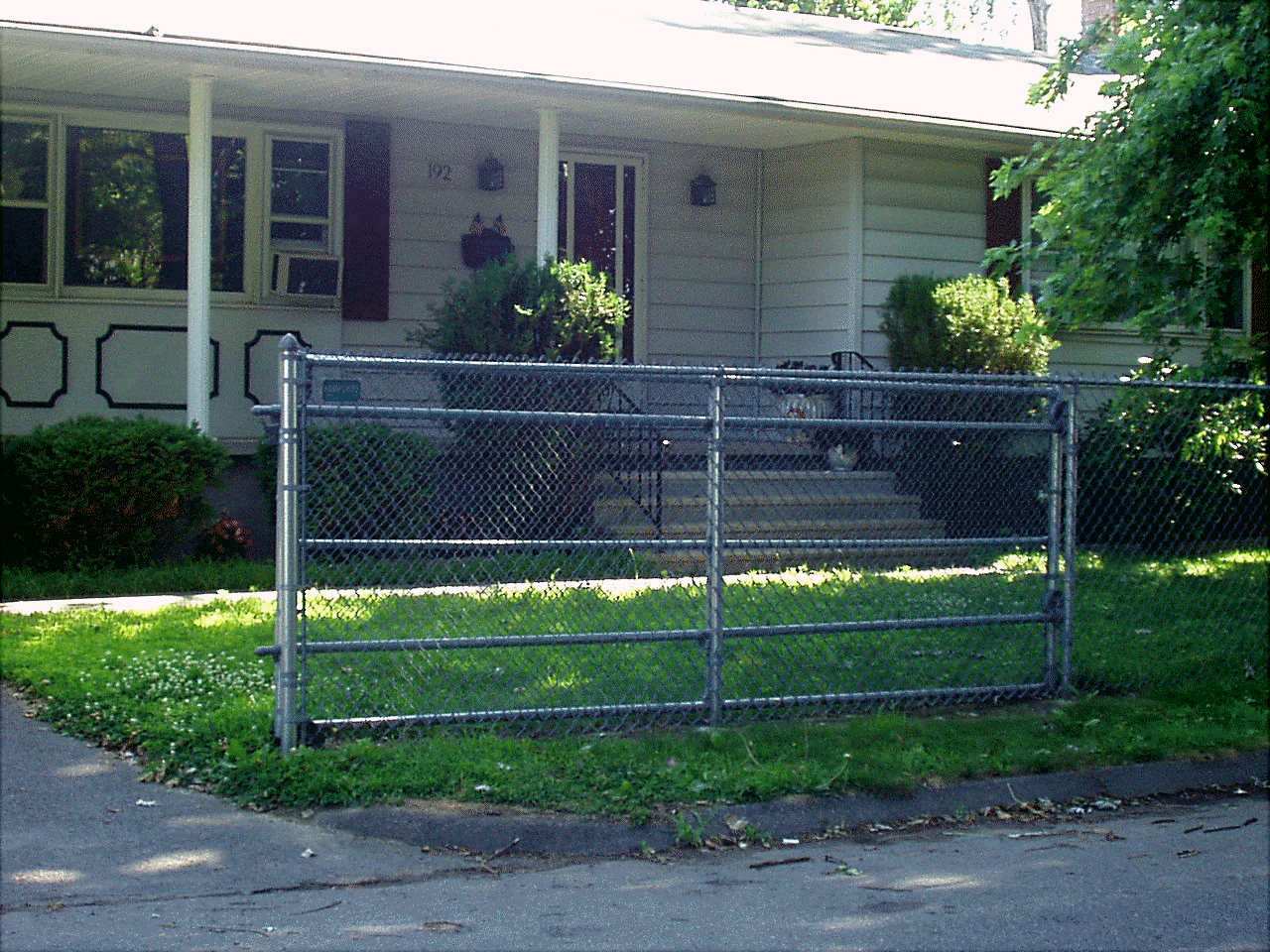 Chain Link Fence Sliding Gate Residential Rolling Gate Chain Link inside sizing 1280 X 960