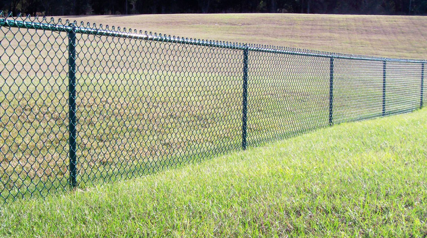 Chain Link Fence Terminal Post Depth Fences Design throughout dimensions 1461 X 813