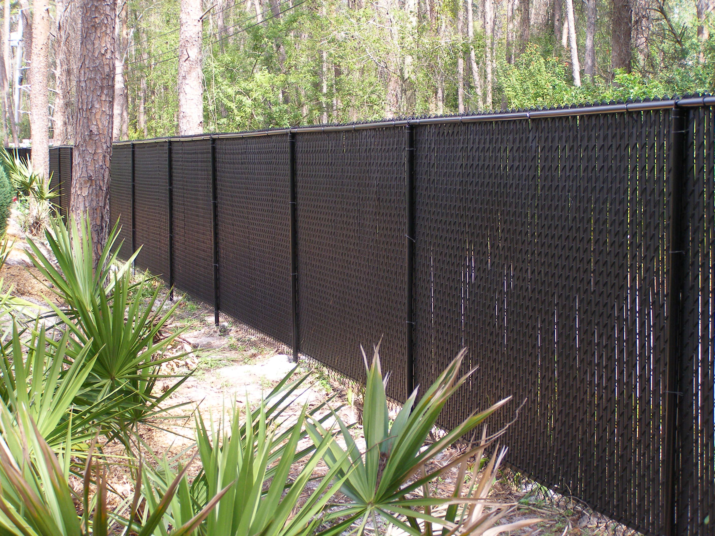 Chain Link Fence With Vinyl Slats Outdoor Waco Chain Link Fence inside sizing 2816 X 2112