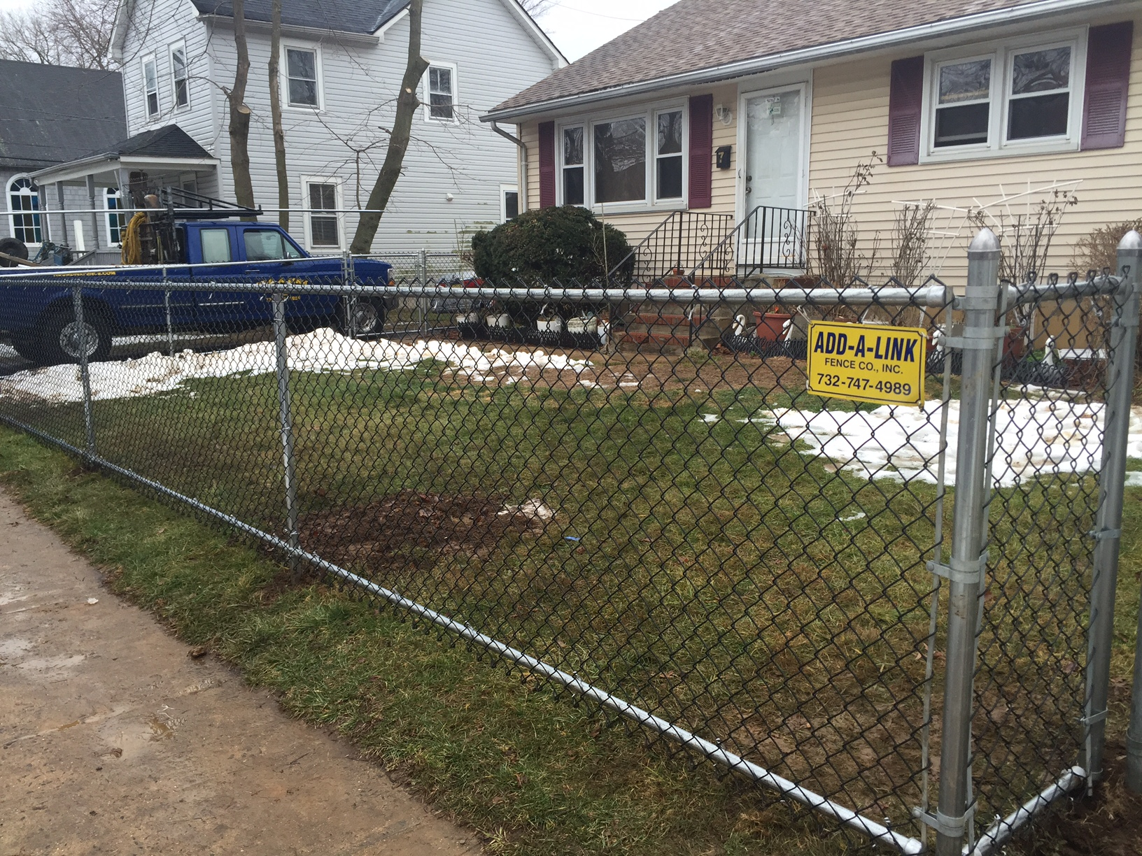 Chain Link Fencing Add A Link Fence Company Nj Fence Contractor inside proportions 1632 X 1224