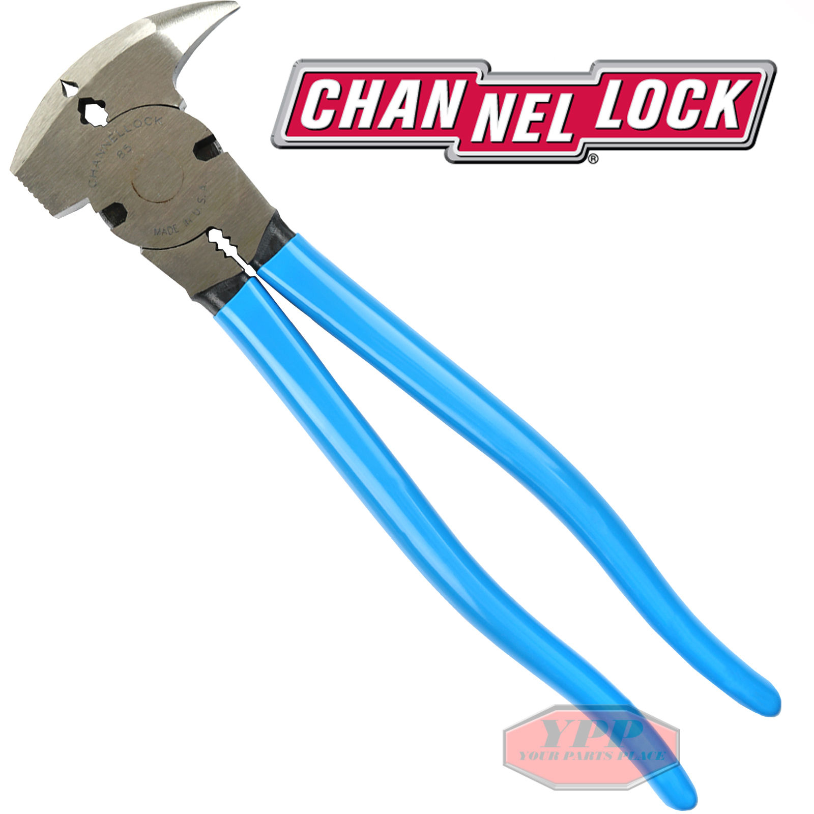 Channellock 1038 Fence Pliers Wire Cutter Multi Purpose Hammer for dimensions 1600 X 1600