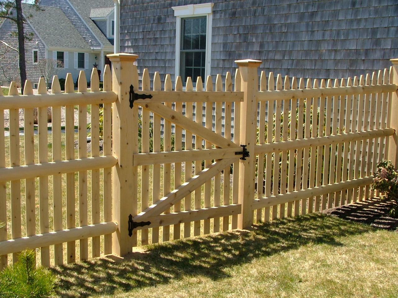 Chatham Picket Fence Cape Cod Fence Company throughout size 1280 X 960