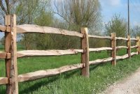 Cleft Chestnut Posts And Rail Chestnut Fencing Ashford Kent inside proportions 1047 X 800