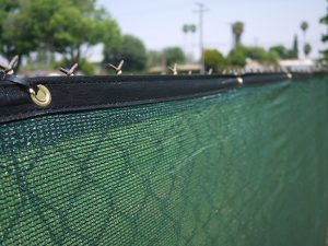 Clevr Green Commercial Grade Wind Privacy Screen Mesh With Grommets inside measurements 1600 X 1201