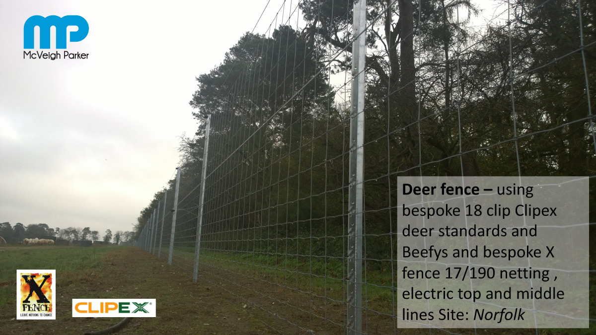 Clipex Deer Fence Clipex Uk Home Of Mcveigh Parker Clipex Fencing with measurements 1200 X 675