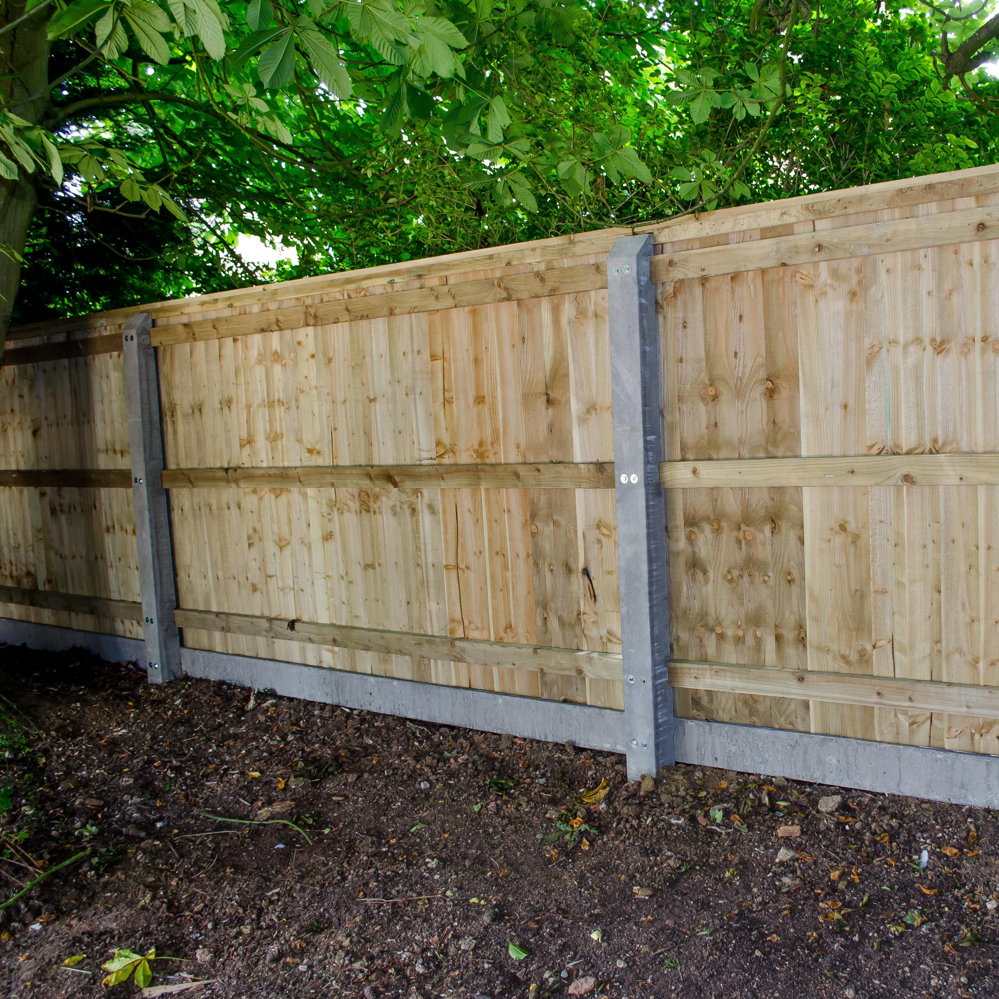 Closeboard Fencing With Concrete Posts Sold Per Metre intended for sizing 3252 X 3252