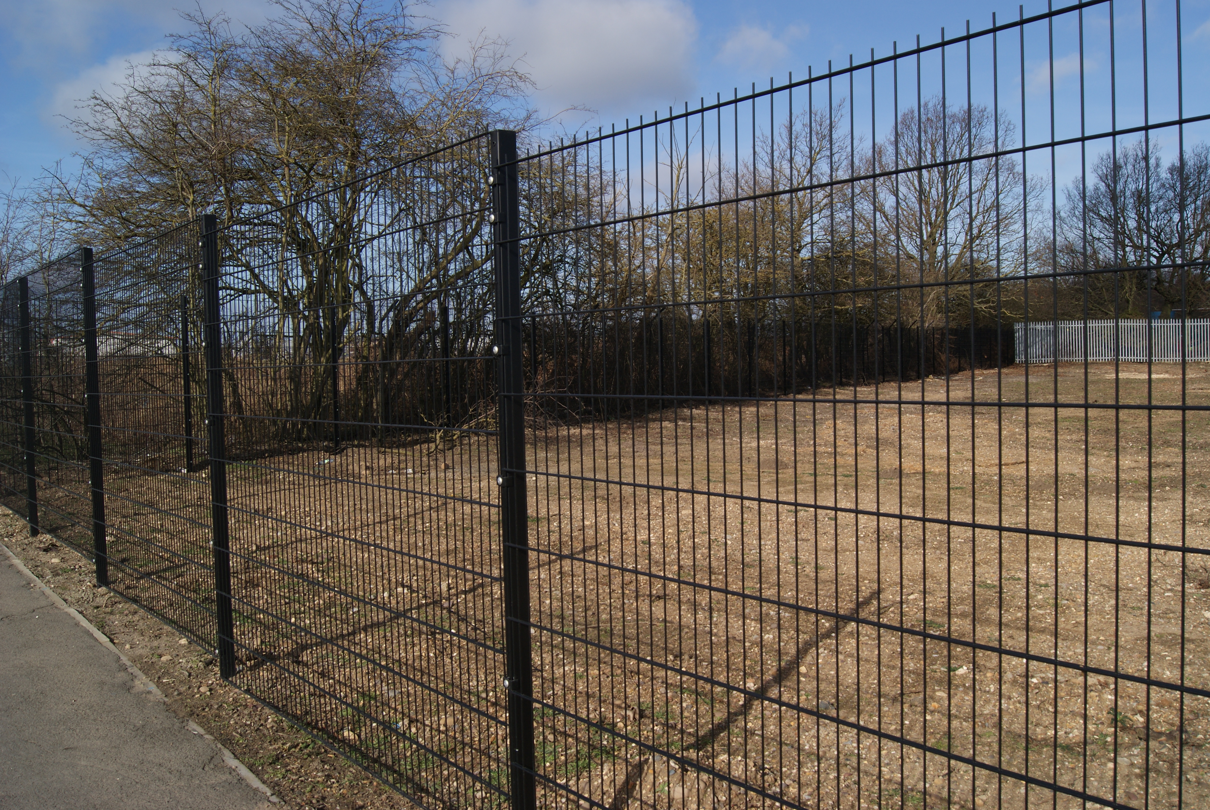 Commercial Fencing with regard to sizing 3872 X 2592
