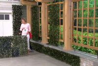 Compass Home Expandable Faux Ivy Privacy Fence With Lights On Qvc within proportions 1280 X 720