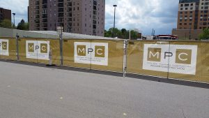 Construction Site Fence Wrap Connecting Signs with regard to size 3264 X 1836