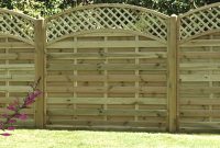 Convex Arched Lattice Top Fence Panels 3ft X 6ft Natural Berkshire intended for measurements 900 X 900