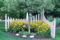 Corner Fence I Built A Few Years Ago Now With Black Eyed Susans In for measurements 2272 X 1704