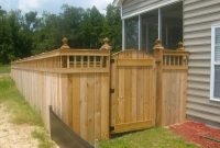 Corner Fence Landscaping Height Peiranos Fences Choosing The throughout size 1600 X 1200