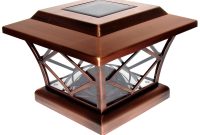 Craftsman Style Solar Fence Post Cap Lights Add A Finishing Touch regarding proportions 2000 X 2666