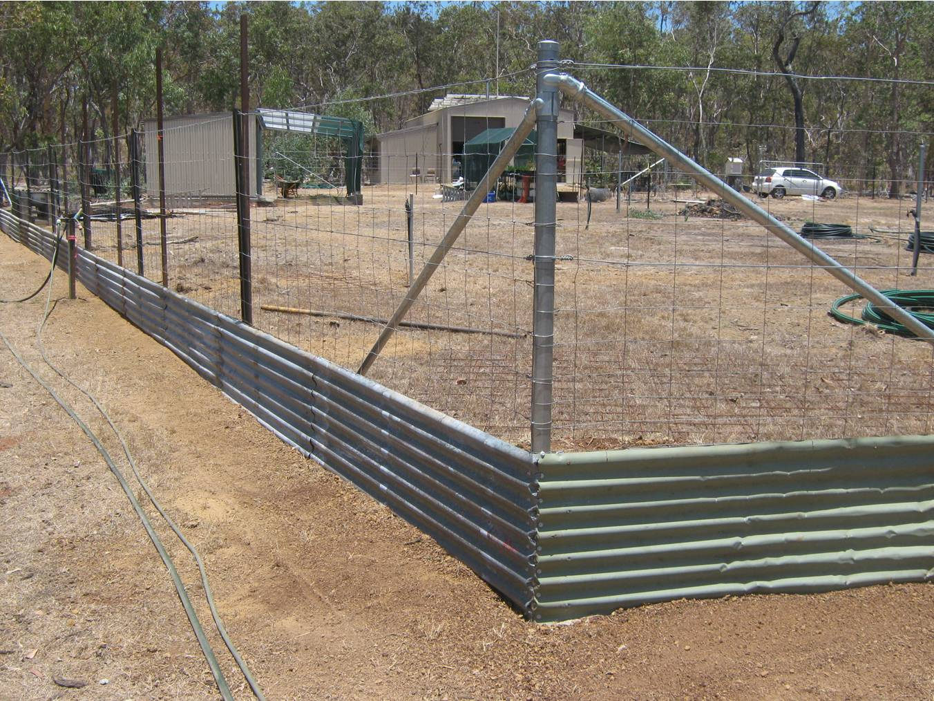 Critter Proof Fencing Dmk Permaculture throughout size 1352 X 1014