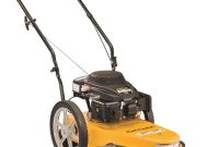 Cub Cadet 22 In 159cc Gas Walk Behind String Trimmer Mower St 100 with proportions 1000 X 1000