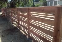 Custom Horizontal Wood Fences Portland Or Horizontal Fence Design in proportions 1440 X 1080