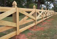 Custom Wood Crossbuck Horse Fence Design Mossy Oak Fence Company regarding size 2304 X 1728