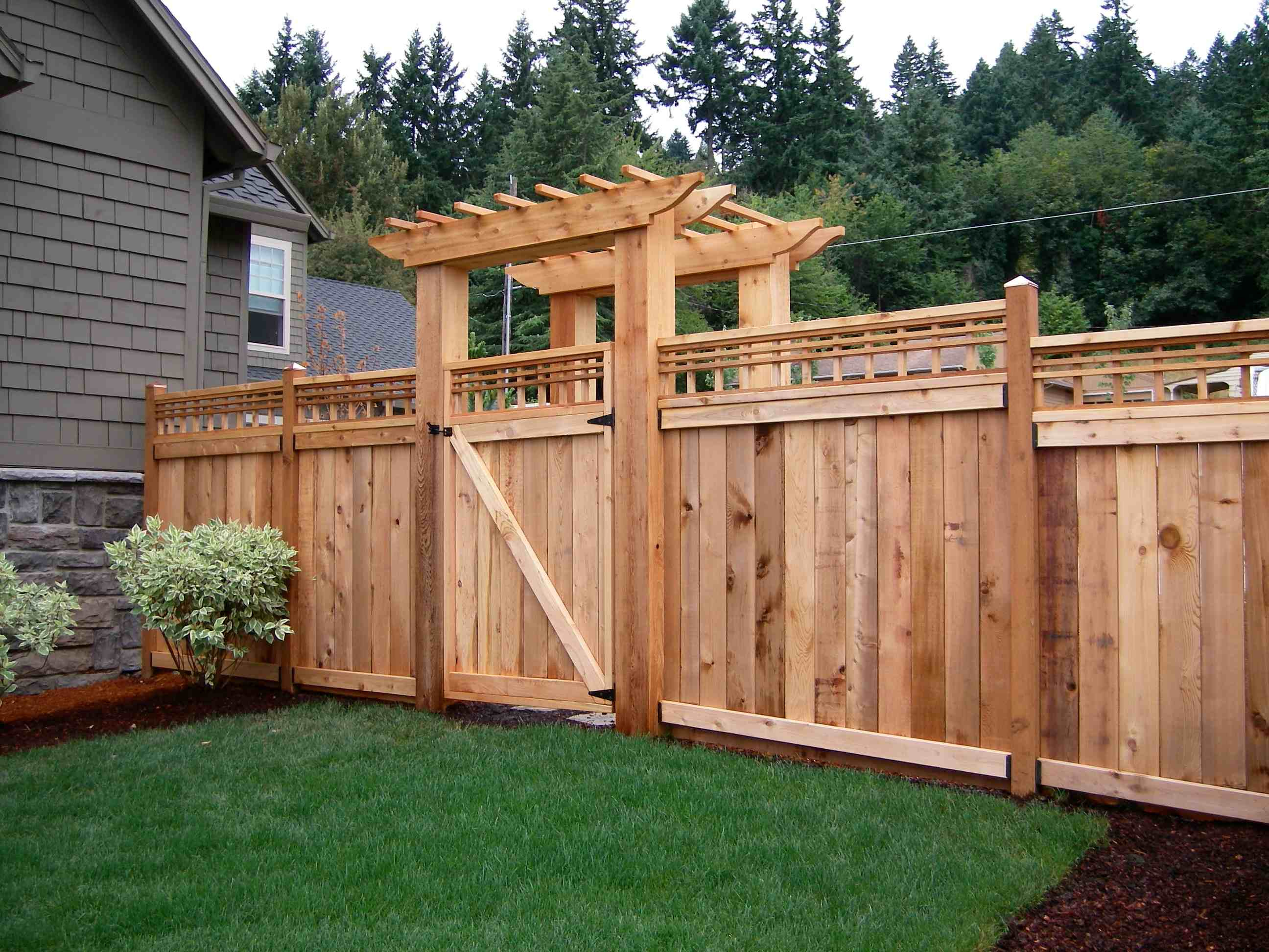 Custom Wood Fence Designs Restmeyersca Home Design Some with regard to measurements 2592 X 1944