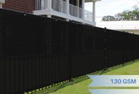 Customize 4 Ft Tall Black Privacy Screen Fence Windscreen Mesh intended for proportions 1500 X 1500