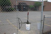 Cutting Chain Link Fence Posts Fences Ideas for proportions 1095 X 821