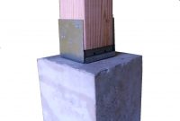 Deck Post Foundation inside proportions 1304 X 976