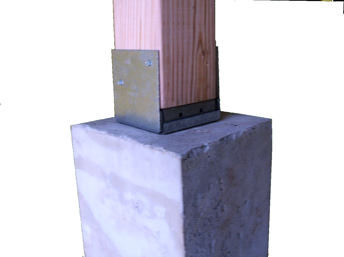 Deck Post Foundation inside proportions 1304 X 976