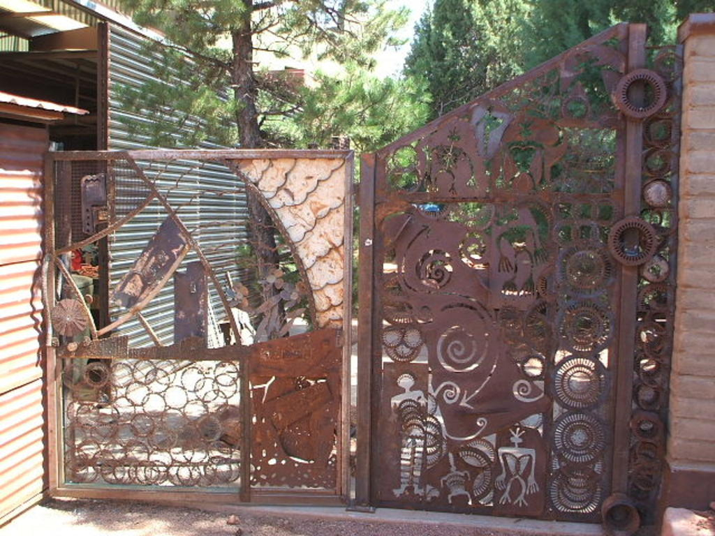 Decorative Metal Fence Panels Decorative Metal Fence Panels C Churlco within dimensions 1024 X 768