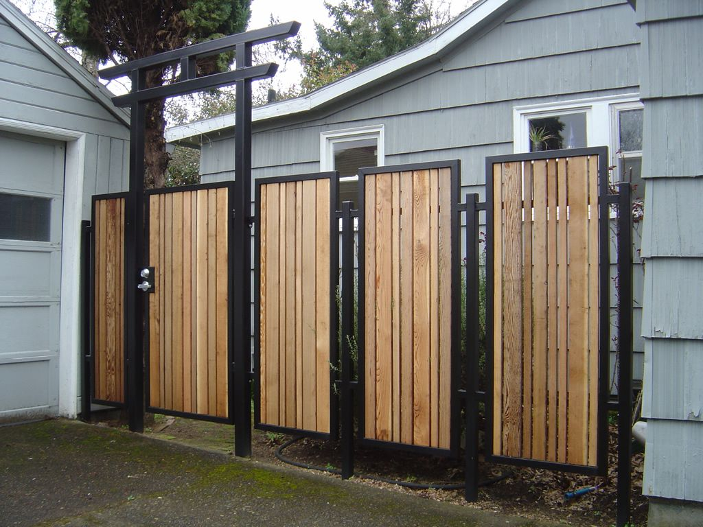 Decorative Outdoor Garden Panels Metal Fabrication In Eugene intended for sizing 1024 X 768