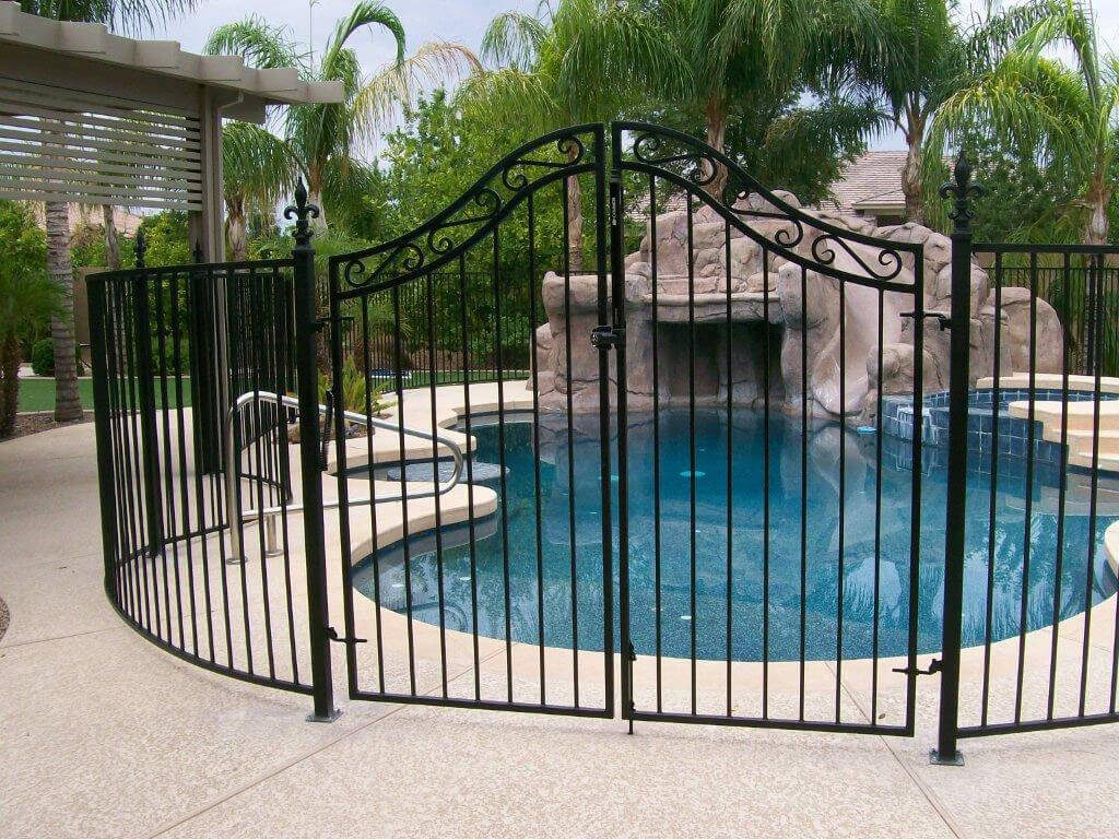 Decorative Pool Fence Gates Dcs Pool Barriers in proportions 1024 X 768