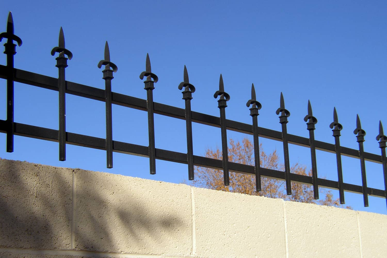 Decorative Wrought Iron Fence Toppers Fences Design in dimensions 1500 X 1000