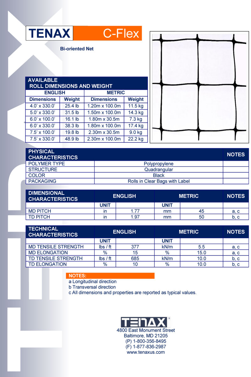 Detail Specs C Flex Deer Fence Tenax intended for dimensions 800 X 1202