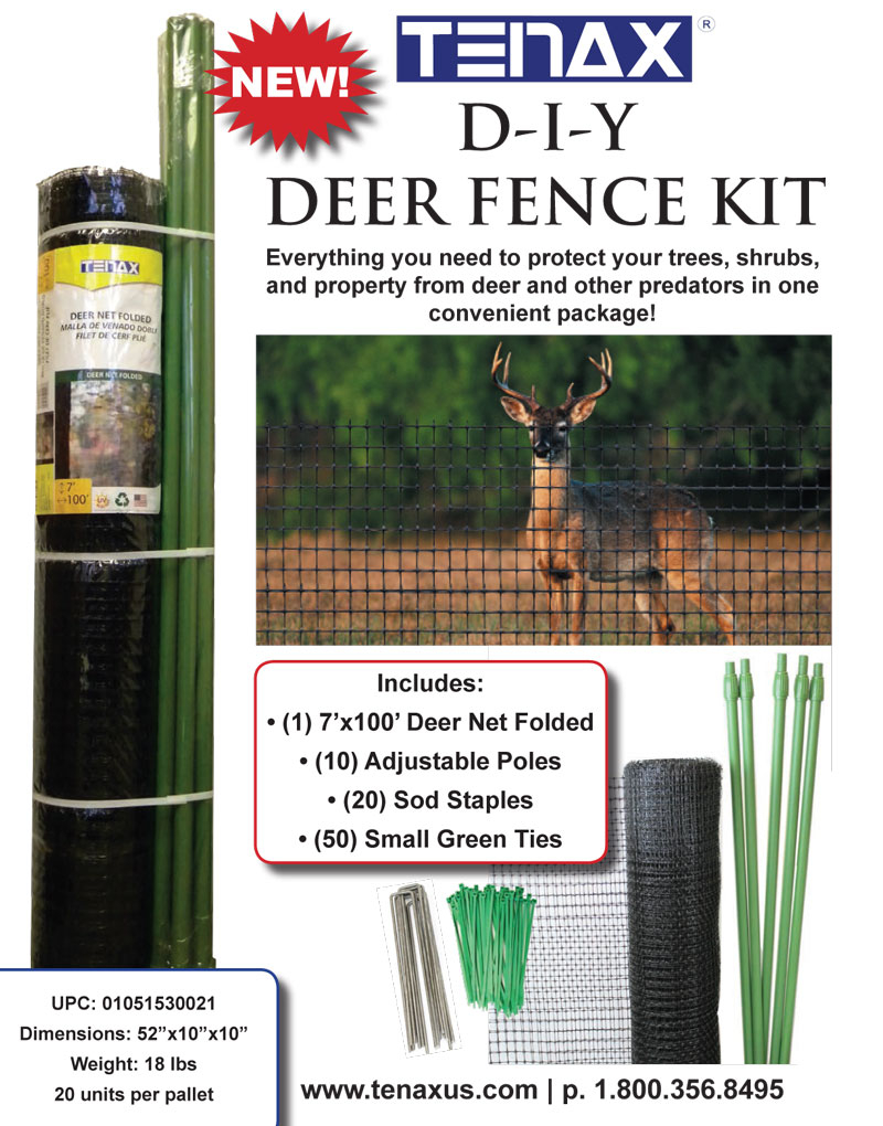 Detail Specs Deer Fence Kit Tenax intended for measurements 800 X 1020