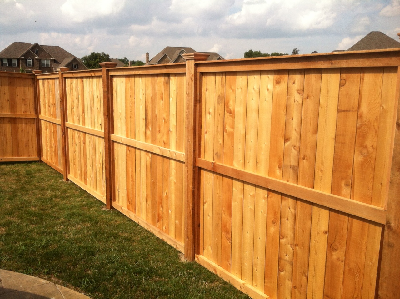 Different Styles Of Wood Privacy Fence Fences Ideas with proportions 1280 X 956