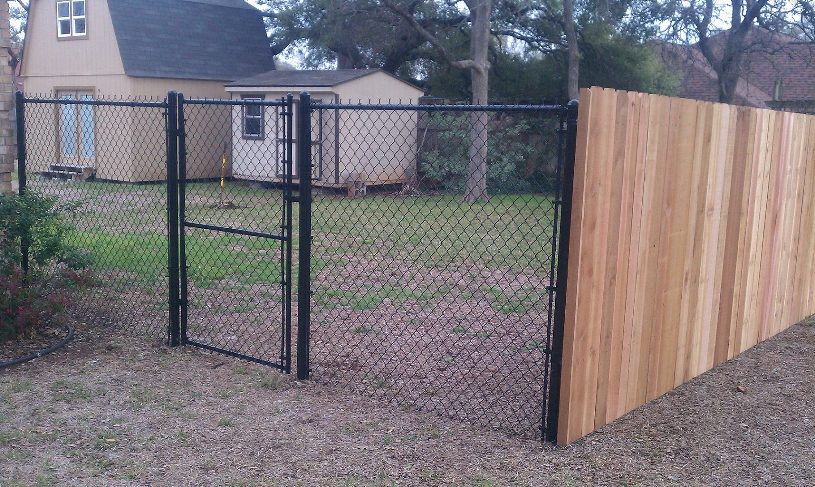 Diy Chain Link Fence Privacy Ideas inside size 1625 X 972