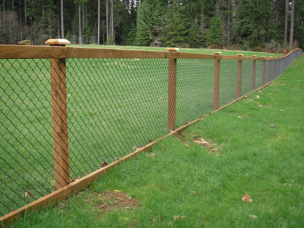 Diy Chain Link Fence Slats Peiranos Fences Famous Picket And intended for dimensions 1024 X 768