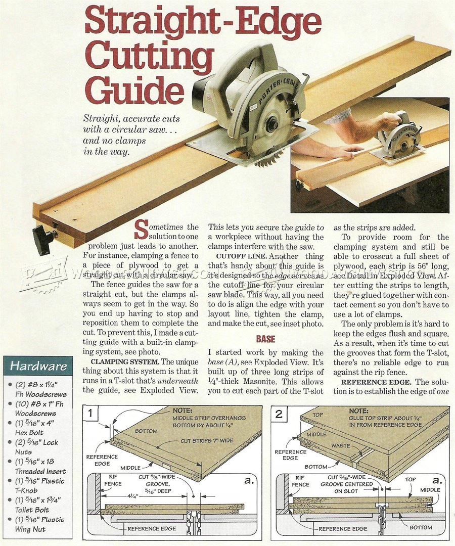 Diy Circular Saw Guide Circular Saw Jigs Guides Sleds with size 900 X 1080