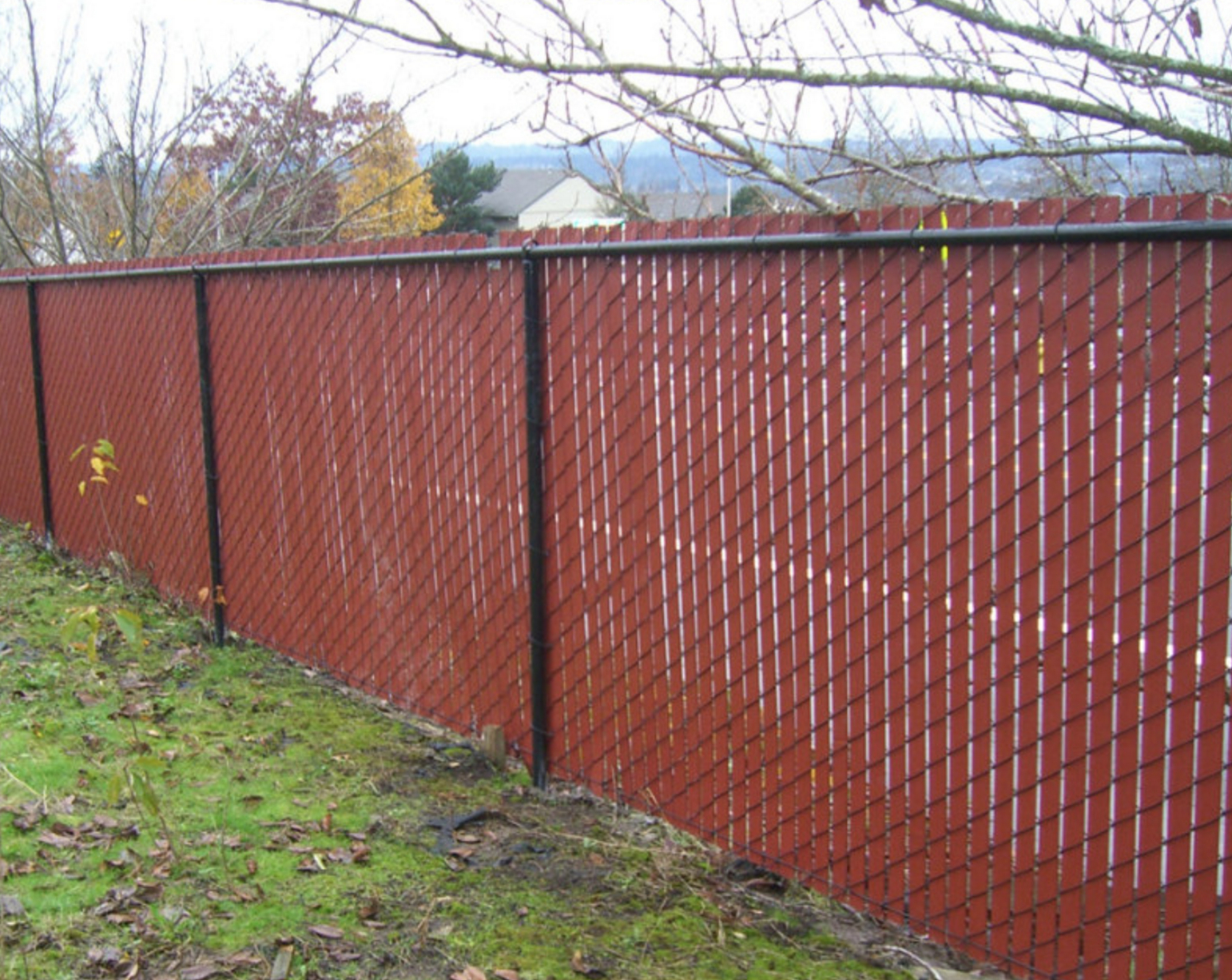 Diy Ideas For Chain Link Fence Slats And Privacy Pacific Fence in sizing 1542 X 1226