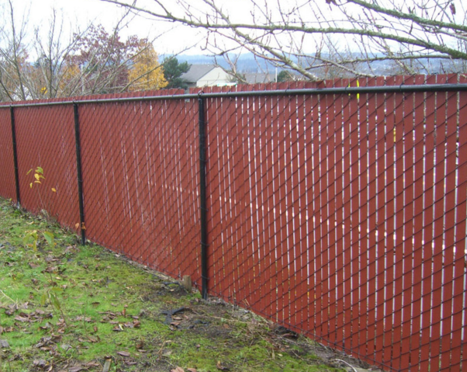 Diy Ideas For Chain Link Fence Slats And Privacy Pacific Fence intended for size 1542 X 1226