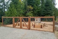 Dog Kennel With Raised Garden Ajb Landscaping Fence in proportions 2000 X 1333