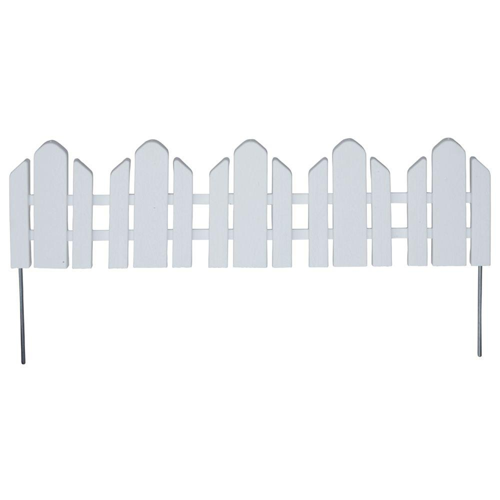 Emsco Dackers 6 14 In Resin Adirondack Style Garden Fence 12 Pack with size 1000 X 1000