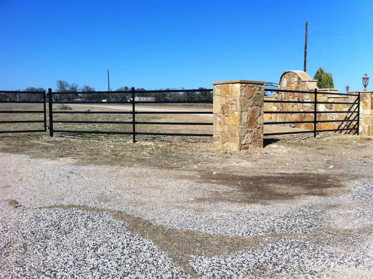 Entry 440 Pipe Fencing 20 Year Warranty On All Materials Fence with regard to size 1296 X 968