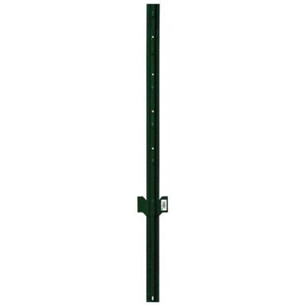 Everbilt 3 In X 3 In X 6 Ft Green Metal Heavy Duty Fence U Post with regard to sizing 1000 X 1000