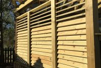 Exterior View Of A Louvered Fence Project The Hardware System with dimensions 3024 X 4032