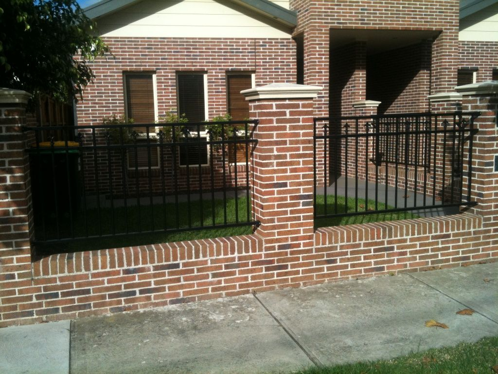 Exteriors Brick Fence For Exterior Housing Design Bold Fence inside dimensions 1024 X 768