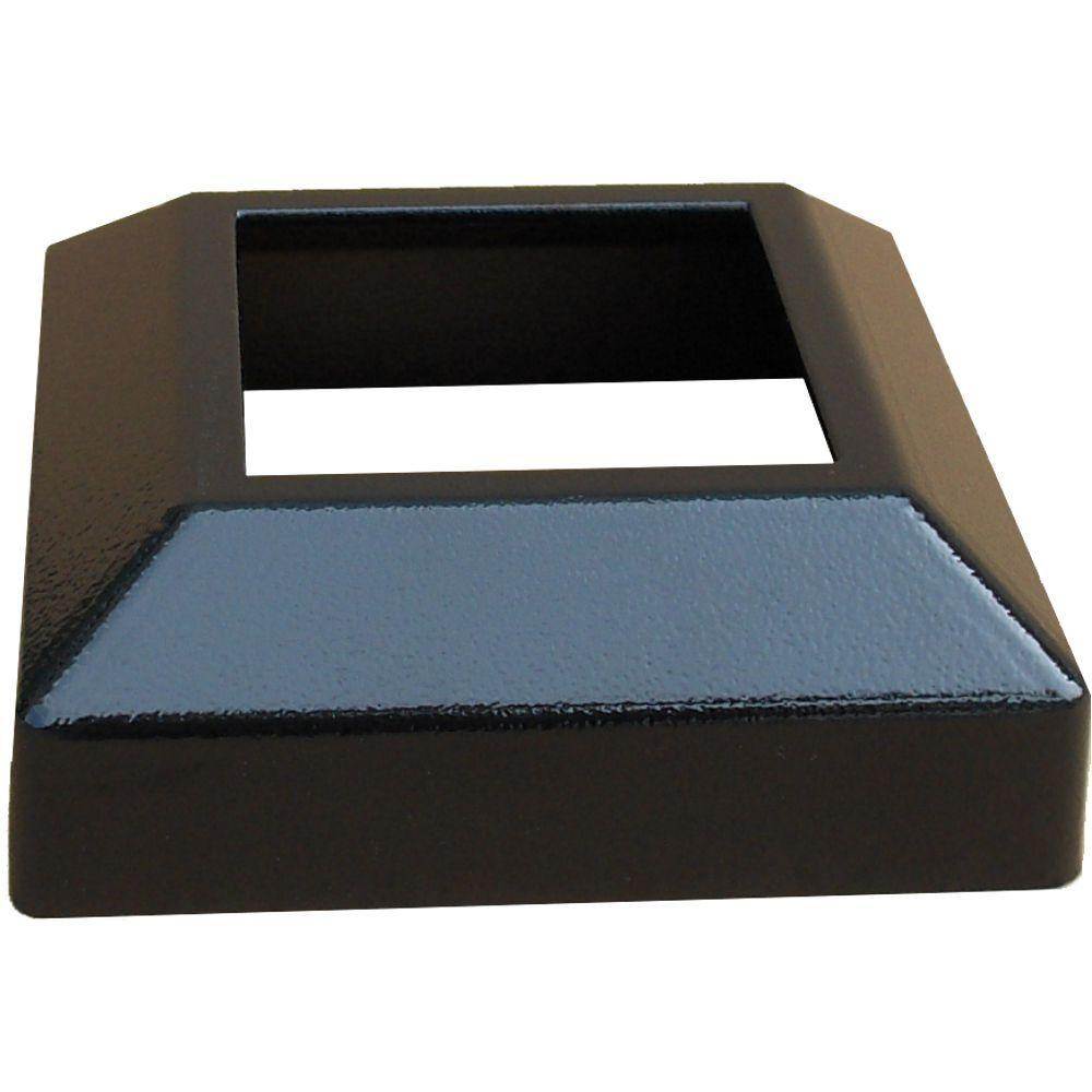 Ez Handrail 3 In X 3 In Textured Black Aluminum Ez Post Low with proportions 1000 X 1000