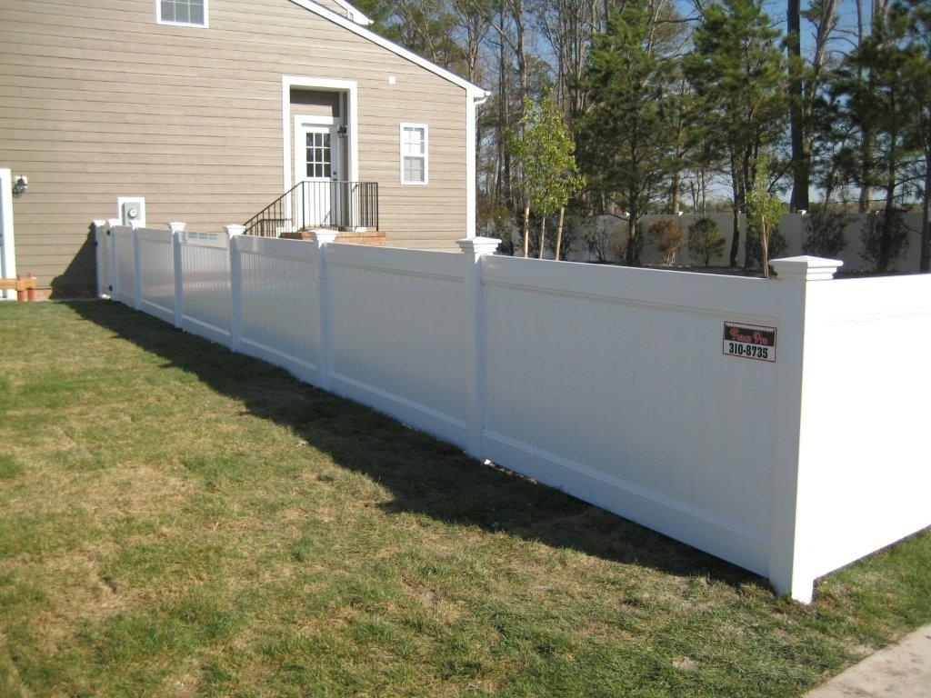 Fence Awesome 4 Ft Vinyl Fence Veranda 6 Ft H 8 Ft W White Vinyl inside sizing 1024 X 768