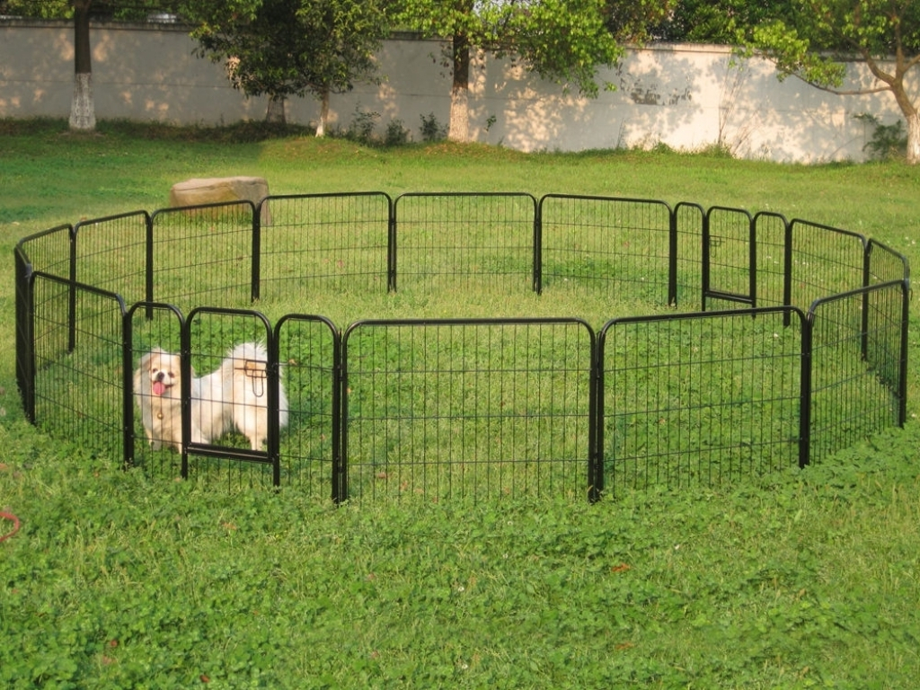 Fence Large Portable Dog Fence Portable Dog Fence Panels Friendly within dimensions 1024 X 768