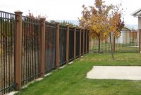 Fence Post Brackets Homebase Fences Design inside measurements 1043 X 889